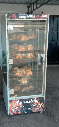 Alugo Maquina de Frangos 64 Brasgrill
