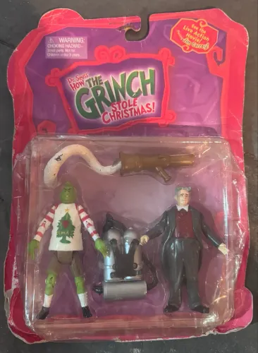 "Whobilation Grinch & Mayor May Who", lançado pela Playmates Toys - 2000