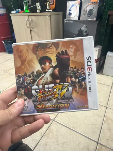 Super Street Fighter 3D Edition - Mídia Física - Nintendo 3DS