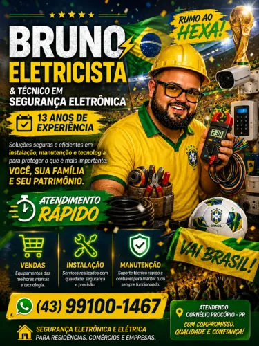 Eletricista em Cornélio Procópio  e Região 