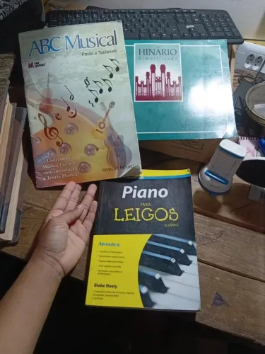 Livros de Musica Piano para Leigos Iniciantes