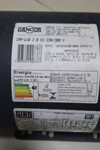 Bomba d'água