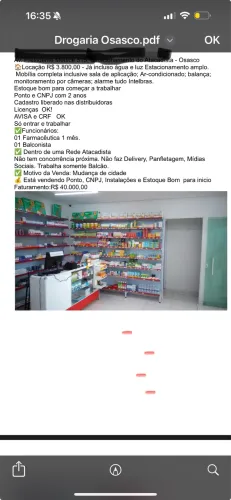 Farmácias temos muitas opções boas !! Capital e interior ! 