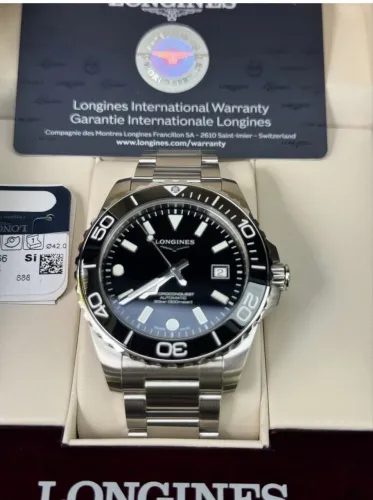 NEW LONGINES HYDROCONQUEST AUTOMÁTICO 42MM - FULL SET - 2026