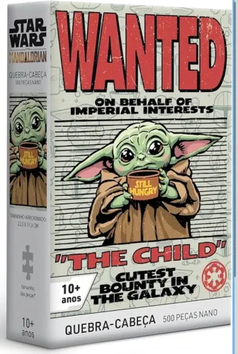 Toyster - Quebra-Cabeça: Grogu Star Wars - Fun - Nano 500 Peças - Disney