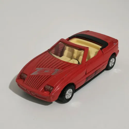 Miniatura BMW Z1 Roadster Sunnyside SS-923-4 vermelha