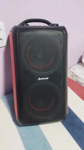 Caixa de som Amvox 600w