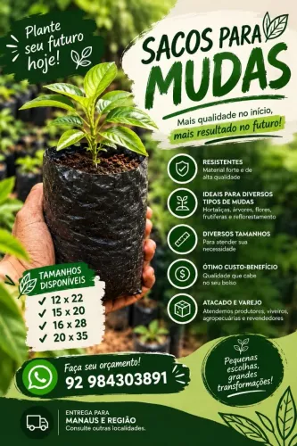 Saco pra mudas