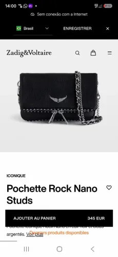 Bolsa Zadig e Voltaire