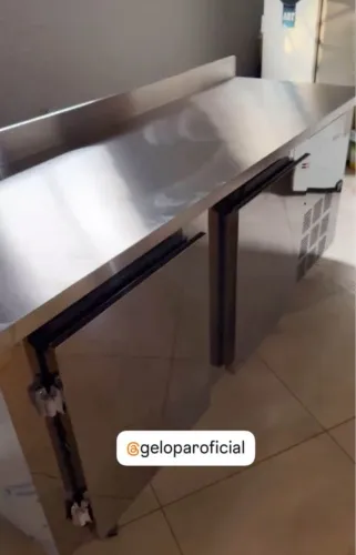Balcão Refrigerado Inox Gelopar 