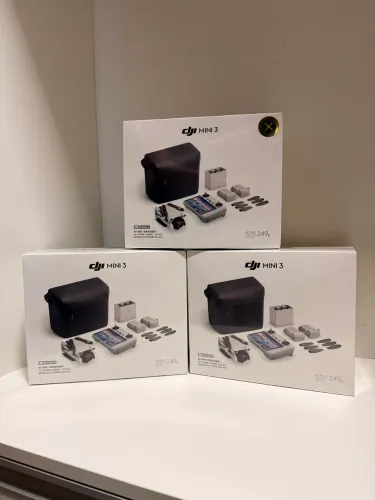 Dji mini 3 fly more combo c/tela + nota fiscal