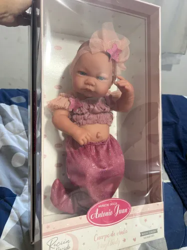 Boneca Bebê Reborn Sereia