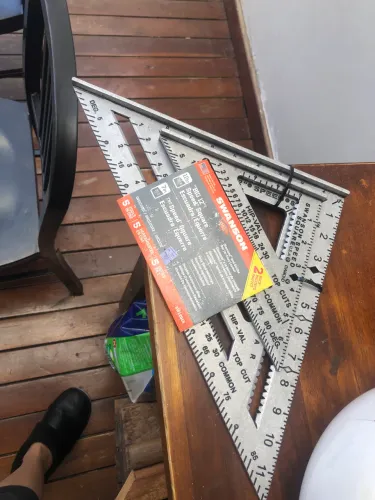 Kit de esquadros SWANSON 7 e 12 polegadas 