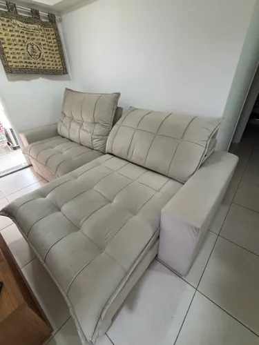 Sofá Retrátil e Reclinável Premium Grande - 2,95m / ACEITO PROPOSTA