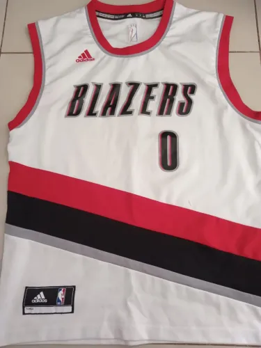 Regata NBA Portland Trail Blazers Damian Lillard #0 Adidas | Home 2016 | Tam. M