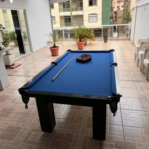 Mesa de sinuca em ardósia, excelente custo-benefício