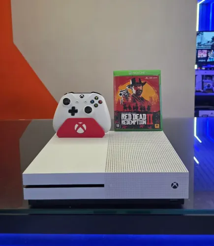 Xbox One S - Extremamente Novo c/ Garantia. Somos LOJA