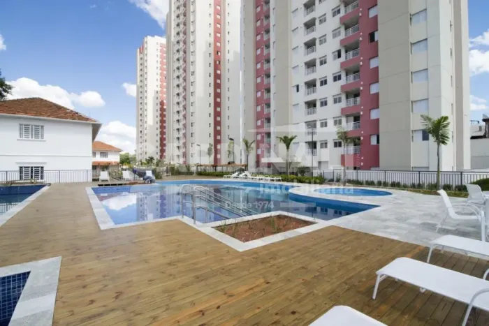 Apartamento à Venda com 3 dormitórios (1suíte), lazer completo no bairro Ponte Preta em Ca