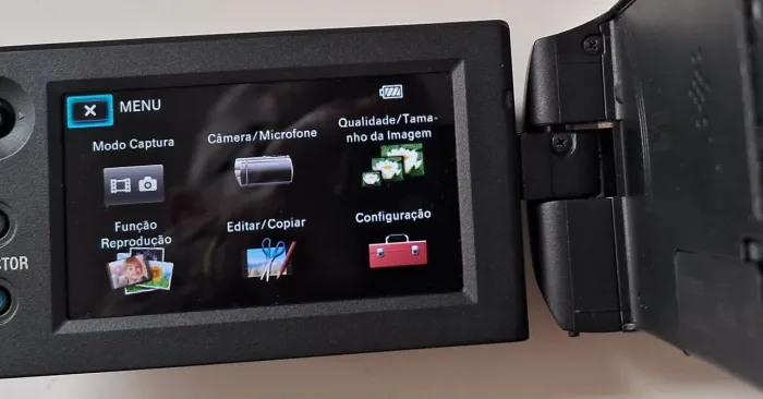 Filmadora Sony HDR-PJ270 com Projetor Integrado