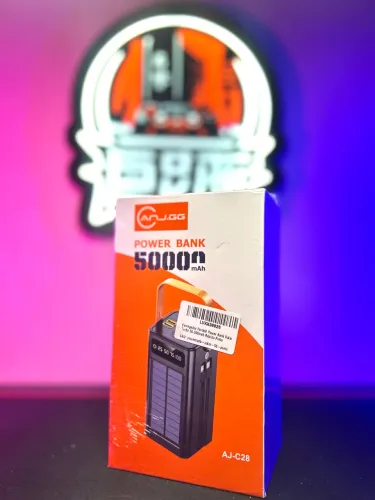 Carregador Portátil Power Bank Solar 50.000mah 22.5w Novo na caixa