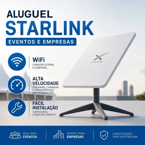 Locação de Starlink