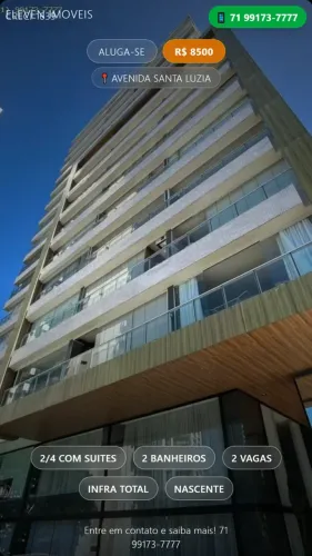 APARTAMENTO MOBILIADO PARA ALUGUEL NO NOUVEAU HORTO FLORESTAL | 2/4 | 74 M² | MOBILIADO