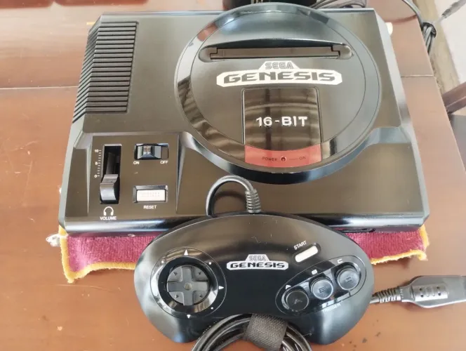 Sega Genesis completo.