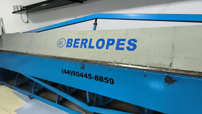 Dobradeira berlopes 6mt