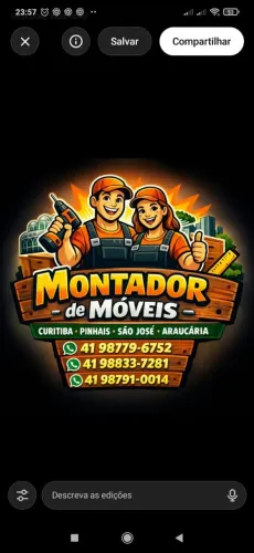 l Montador de Móveis em Araucária Cic Curitiba São José Pinhais Umbara Boqueirão Hauer