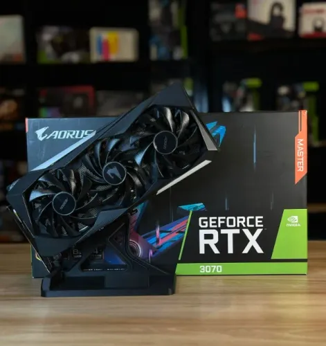Placa de Video Rtx 3070 8gb Aorus Com display - pronta entrega (Loja Física)