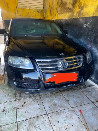 Sucata para retirada de peças touareg v8 2007