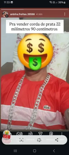 Corda de prata 