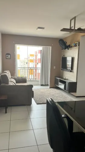 Apartamento mobiliado, 2qtos com suíte e1semi suíte, Gran Park Pássaros.