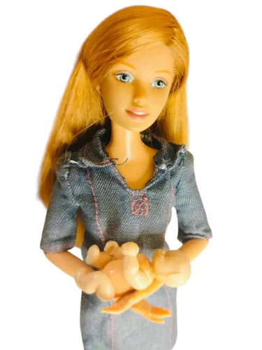 Barbie happy family Midge e bebê