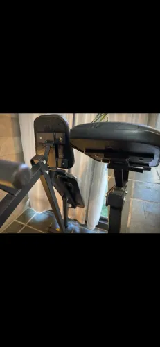 Banco Regulável Quadrado Preto Star Mfit - Academia / Musculação