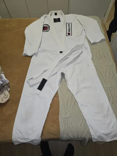 KIMONO BRANCO GRACIE TAMANHO A3