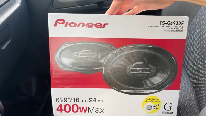 Som pioner 6x9 400 w novo na caixa 