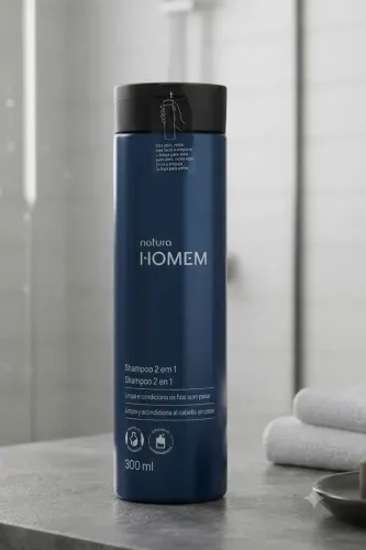 Shampoo Natura Homem 2 em 1