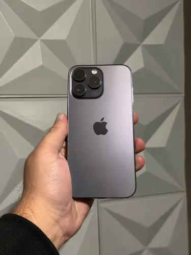 iPhone 14 Pro Max roxo 128 Gb 6 meses garantia