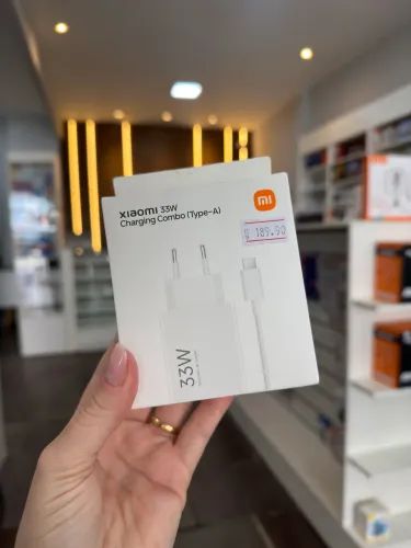 Carregador USB C 33W Turbo Xiaomi Original 