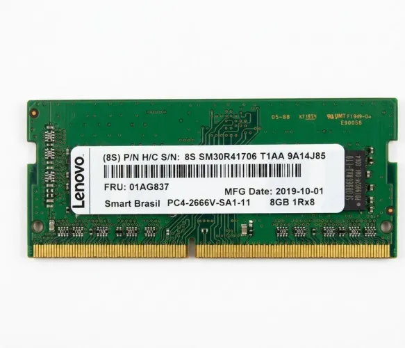 Memoria Notebook DDR4 8GB 2666 MHz Lenovo