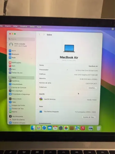 ? MACBOOK AIR APPLE À VENDA OU TROCA! ?