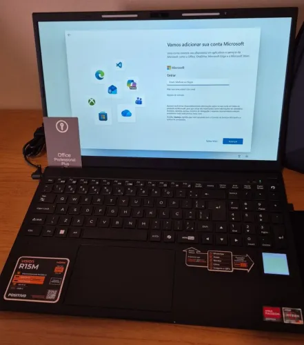 Notebook PositivoVision R15M Seminovo - 1 ano de garantia 