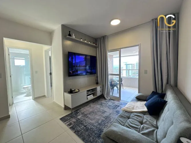 Apartamento com 2 dormitórios à venda, 72 m² por R$ 620.000,00 - Vila Guilhermina - Praia