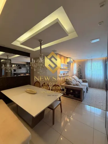 Apartamento- 2 quartos, 1 suíte, 60m², 1 vaga, nascente- Parque Amazônia
