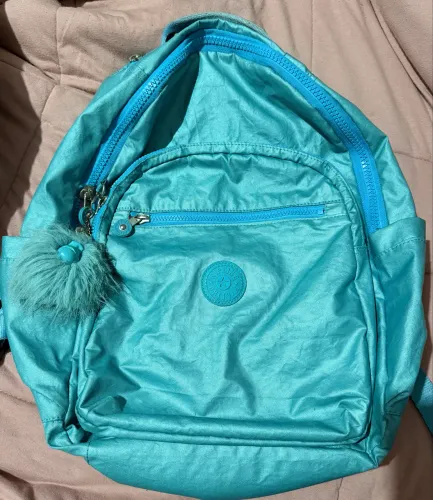 Mochila Kipling tamanho grande 