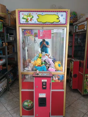 Máquina de pegar urso