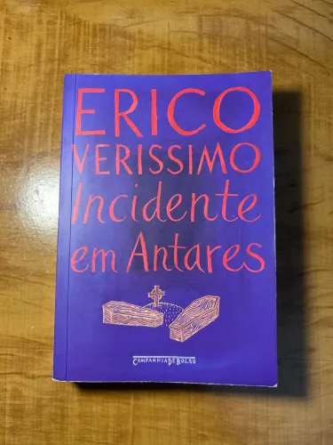 Livro Erico Verissimo incidente em Antares