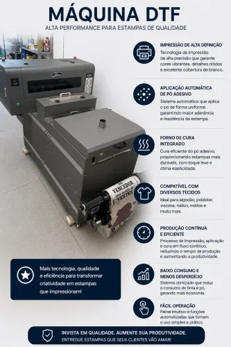 Máquina de DTF