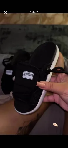 Chinelo Sandália Infantil Ajustável numeração 30/31 Nuvem Moda Verão Slide Assuna 2.0